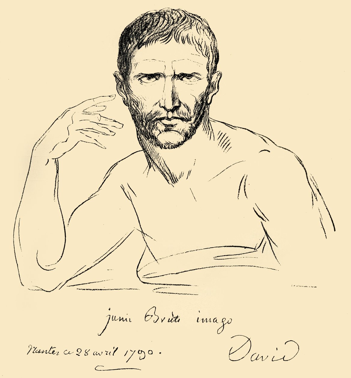 Lucius Junius Brutus, 1790, 1903 af Unbekannt