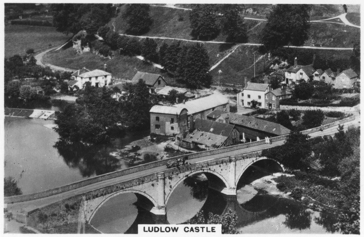 Ludlow Castle, 1936 af Unbekannt
