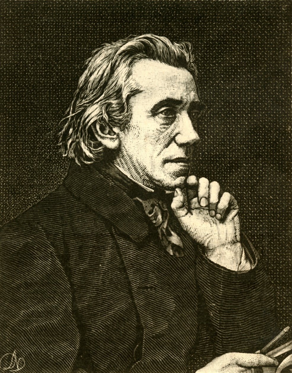 Ludwig Richter, 1881. af Unbekannt