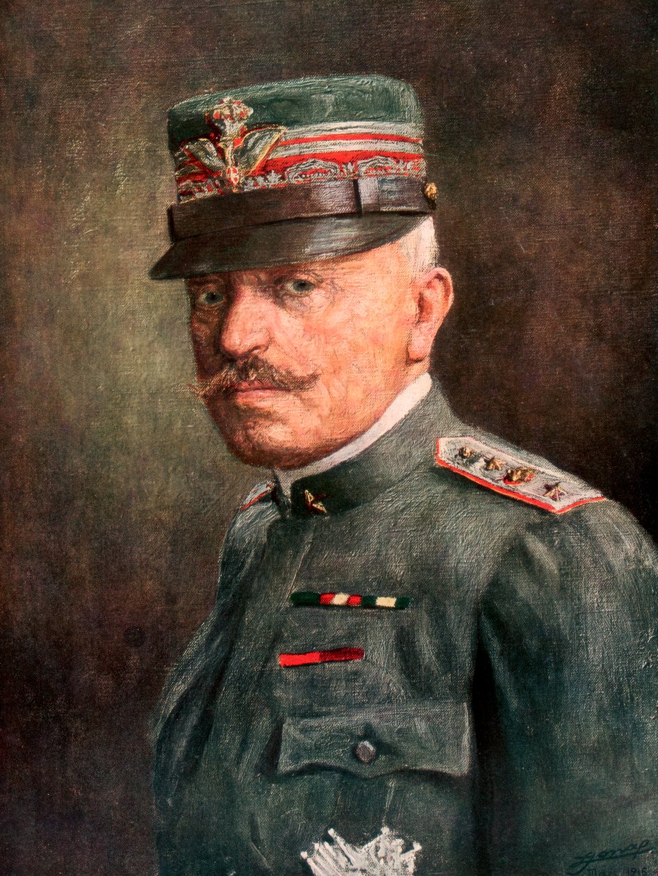 Luigi Cadorna, italiensk general fra Første Verdenskrig, 1926 af Unbekannt