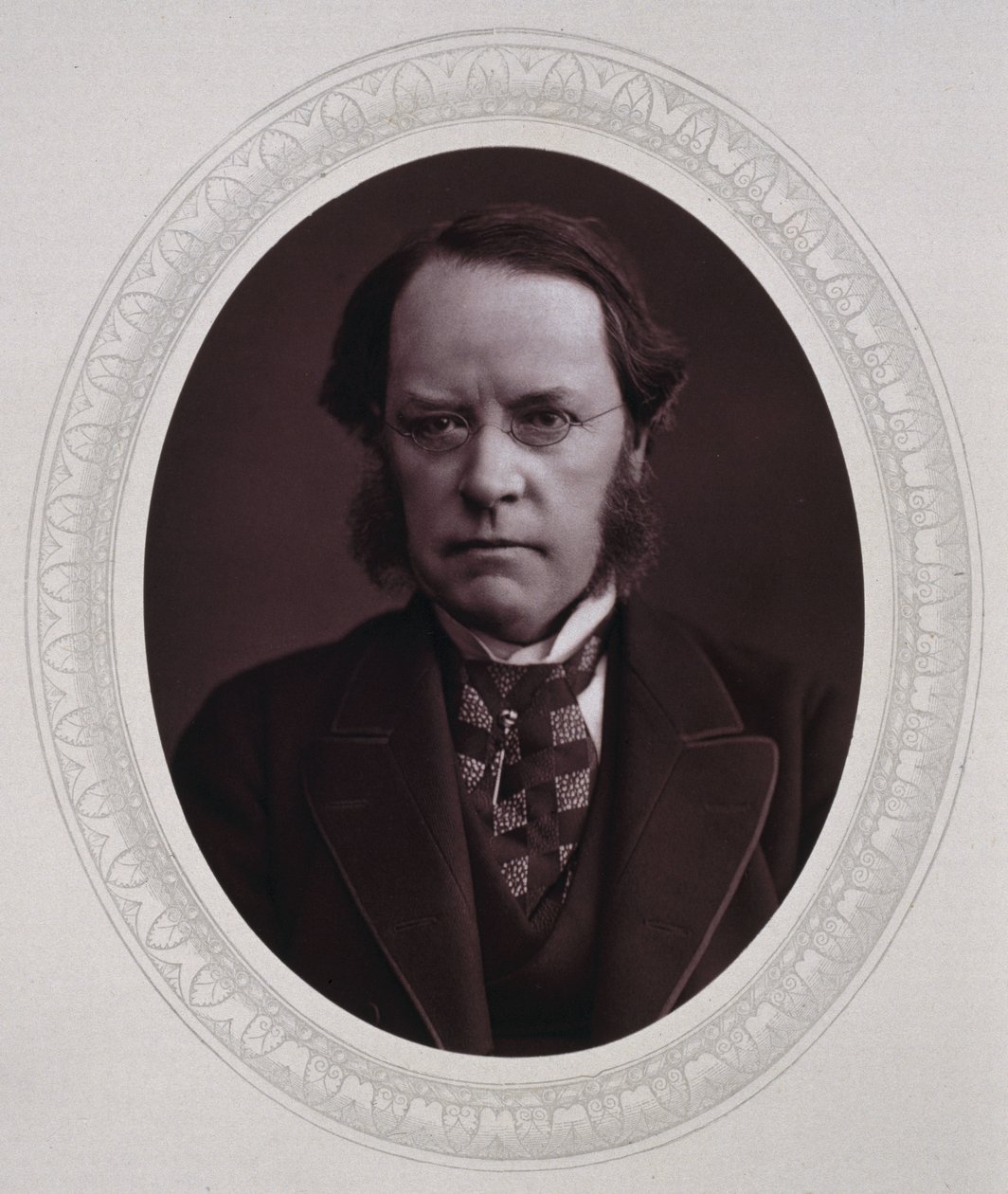 Lyon Playfair, Baron St. Andrews, skotsk kemiker og politiker, c 1870 af Unbekannt