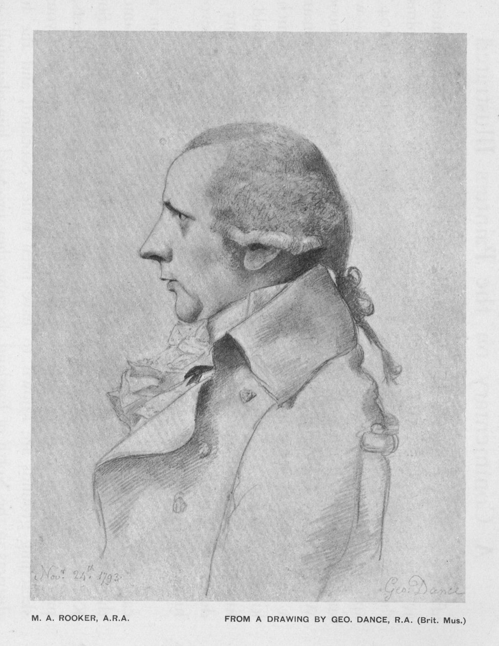 M.A. Rooker, A.R.A., 1793, c1900. af Unbekannt
