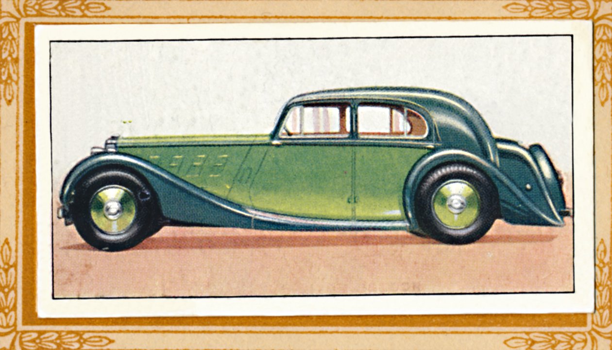M.G. To-liters sedan, c1936 af Unbekannt