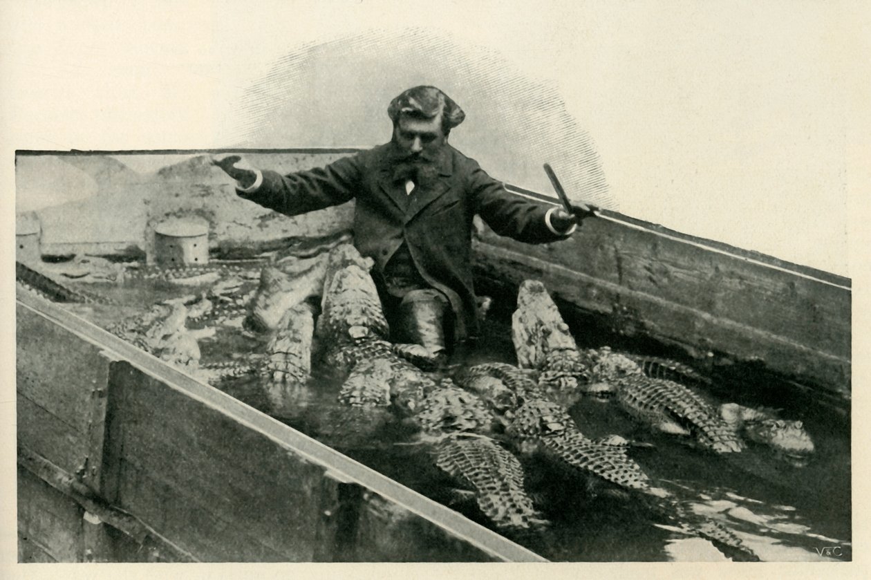 M. Pernelet og hans kæledyr, 1902. af Unbekannt