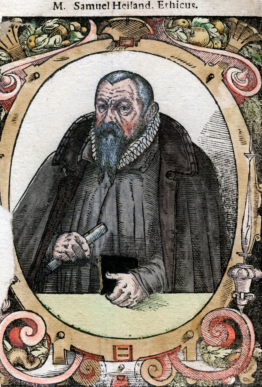 M Samuel Heiland, etiker af Unbekannt
