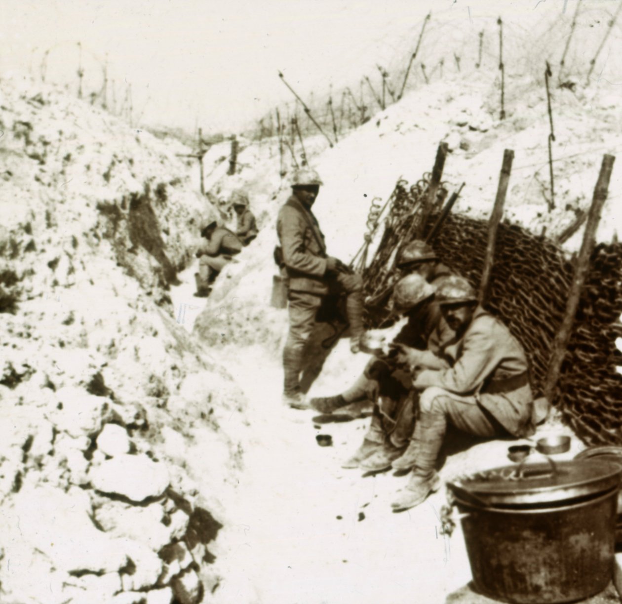 MacDonald skyttegrave, 1914-c1918 af Unbekannt