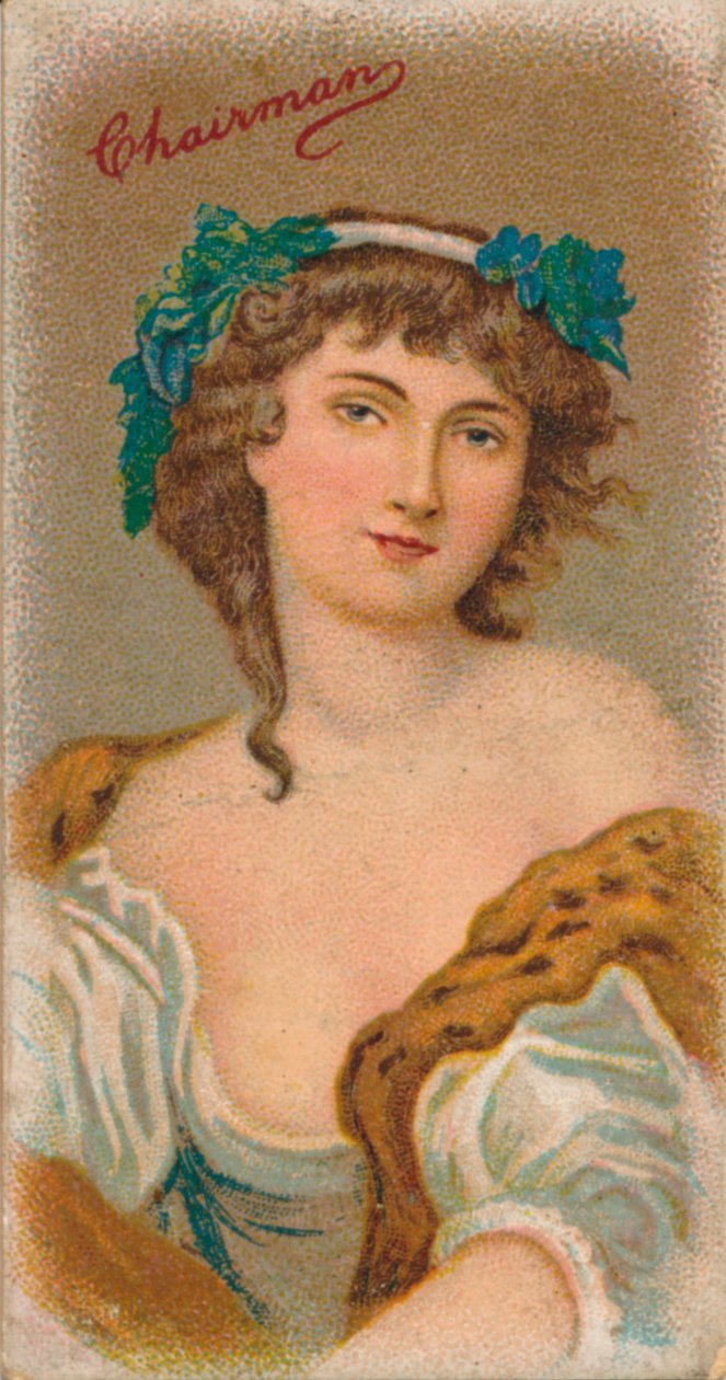 Madame Cail som Bacchante af Louis-Marie Sicardi 1746-1825, 1912 af Unbekannt