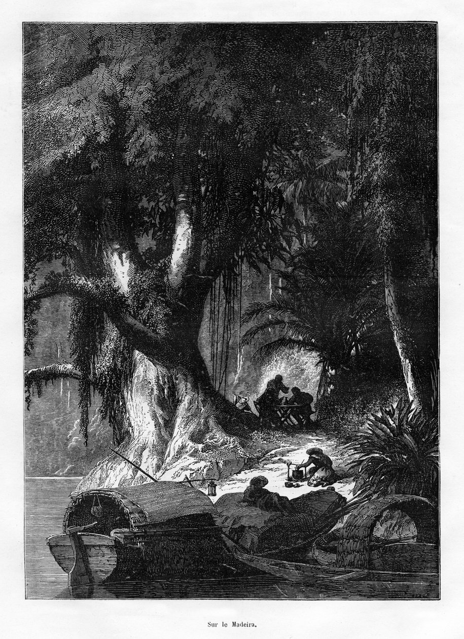 Madeira-floden, Sydamerika, 1800-tallet af Unbekannt