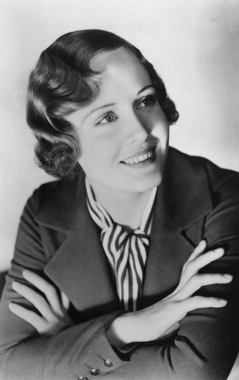 Madge Evans 1909-1981, amerikansk børnemodel og skuespillerinde, 20. århundrede af Unbekannt