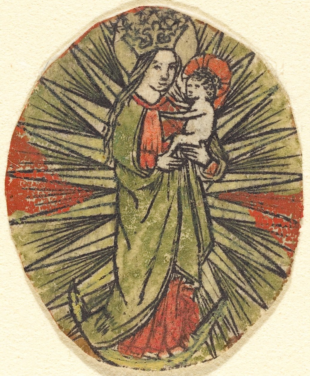 Madonna og barn, ca. 14501470. af Unbekannt