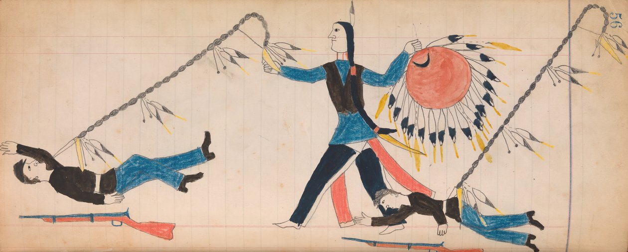 Maffet Ledger: Tegning, ca. 1874-81. af Unbekannt