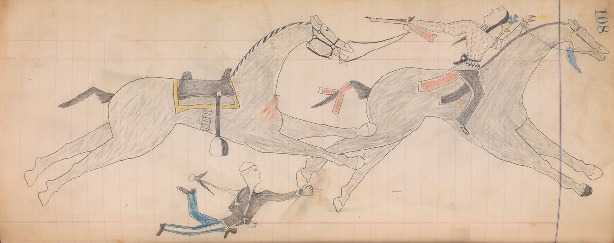 Maffet Ledger: Tegning, ca. 1874-81. af Unbekannt