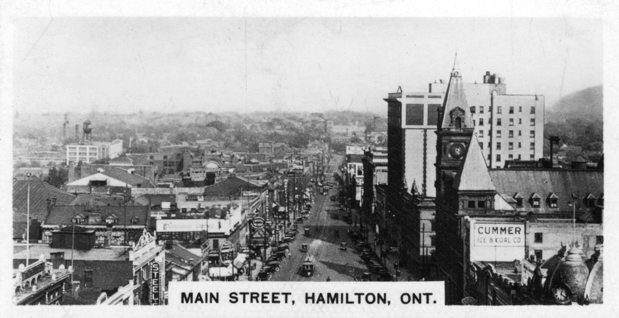 Main Street, Hamilton, Ontario, Canada, c1920