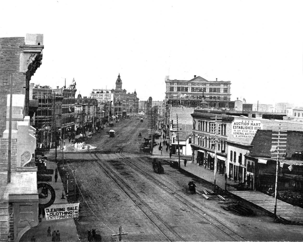 Main Street, Winnipeg, Manitoba, Canada, c1900. af Unbekannt