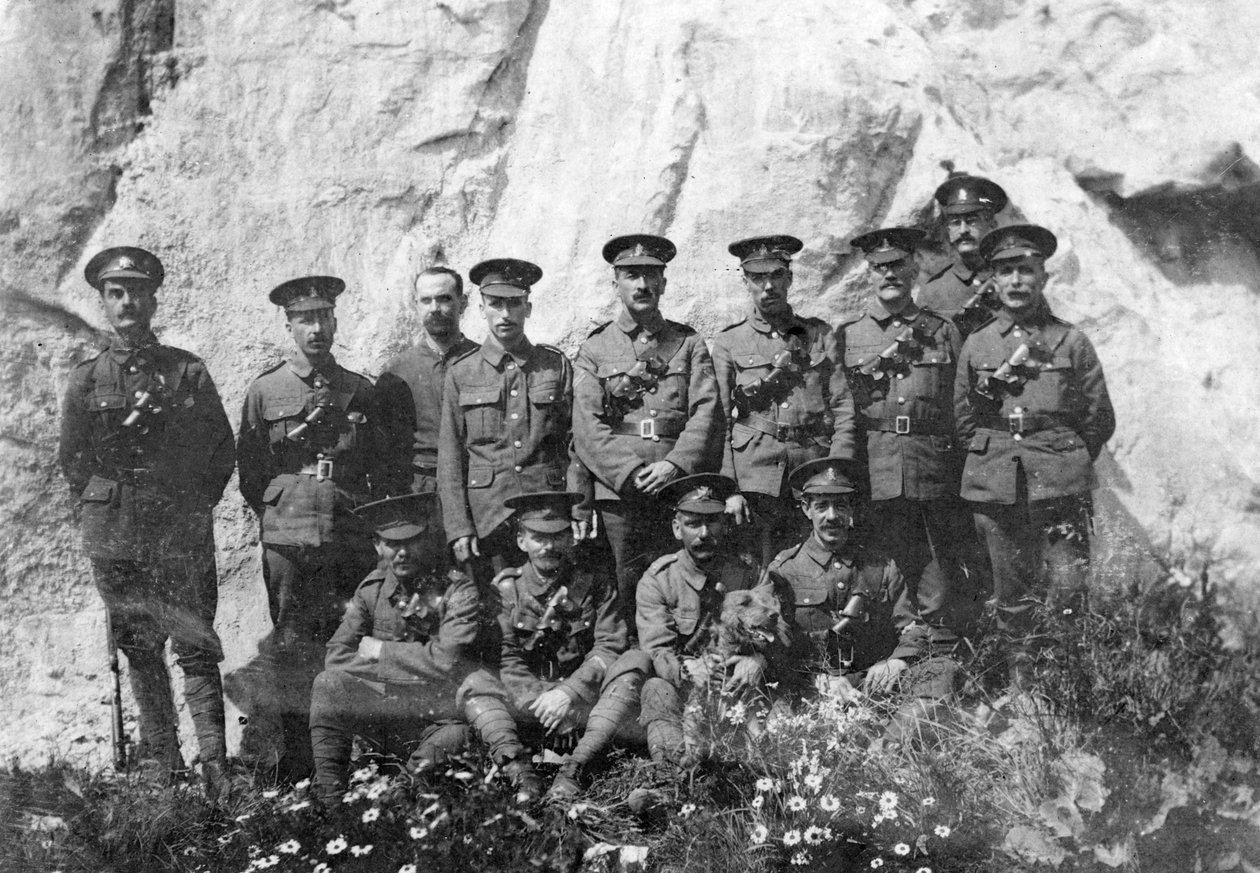 Hovedvagt, Royal Naval Depot, Fleet House og Archcliffe Fort, Dover, c1916 af Unbekannt