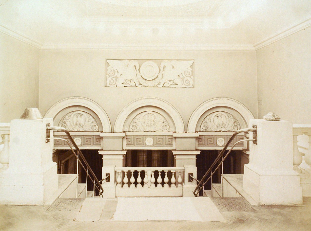 Hovedtrappe, House of Association of Literature and Arts, Rusland, 1900-tallet af Unbekannt