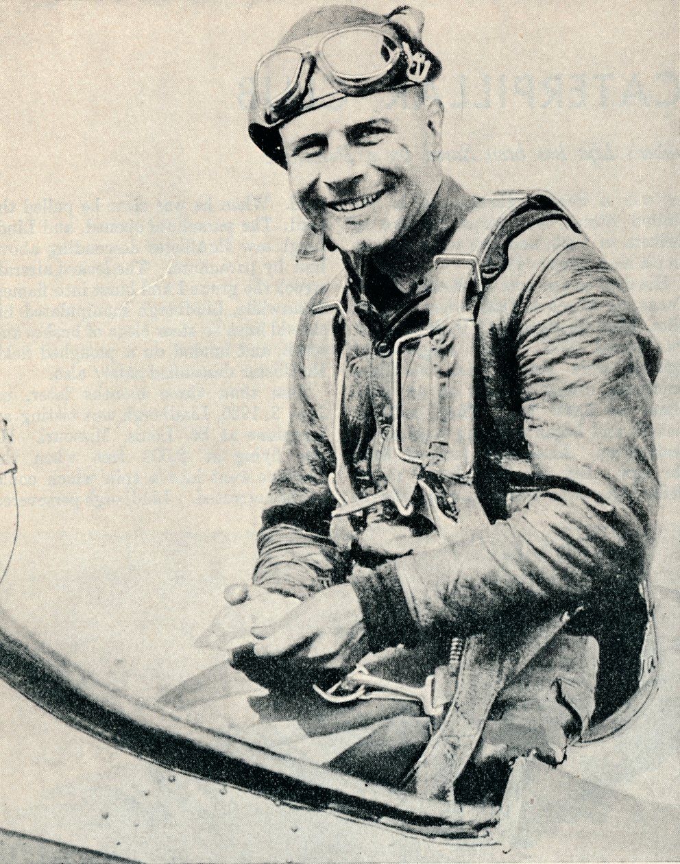 Major James H Doolittle, amerikansk flyver, c1936 c1937 af Unbekannt