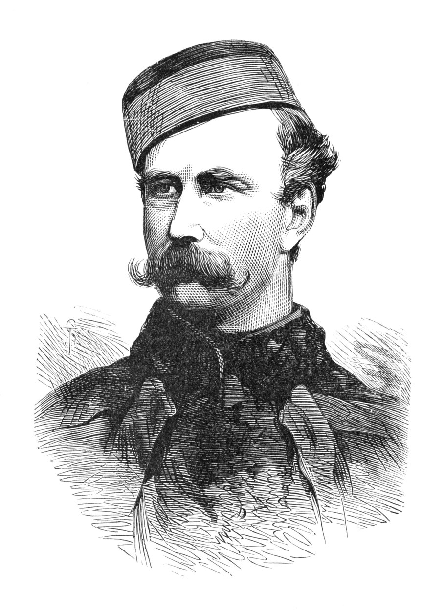 Major Marter, c1880 af Unbekannt