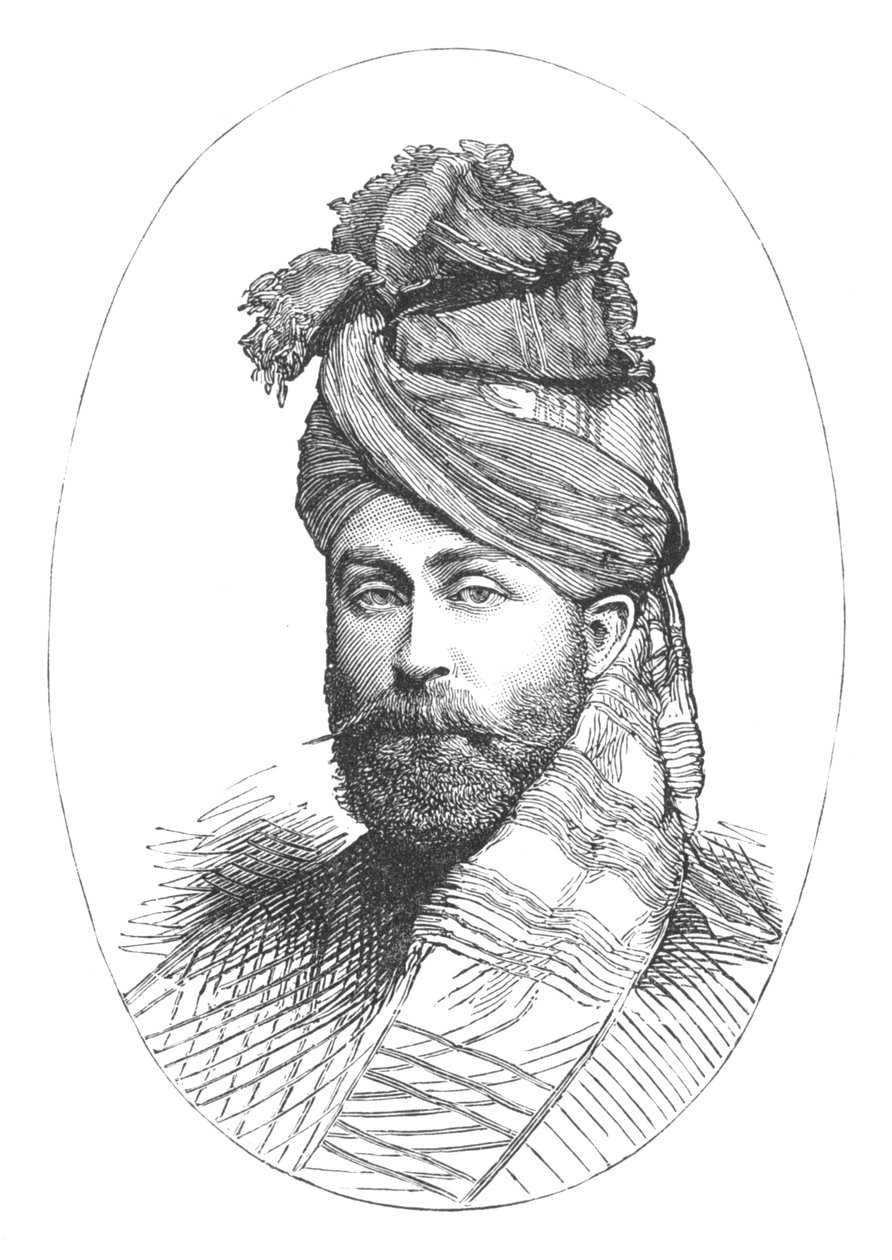 Major Wigram Battye, c1880 af Unbekannt