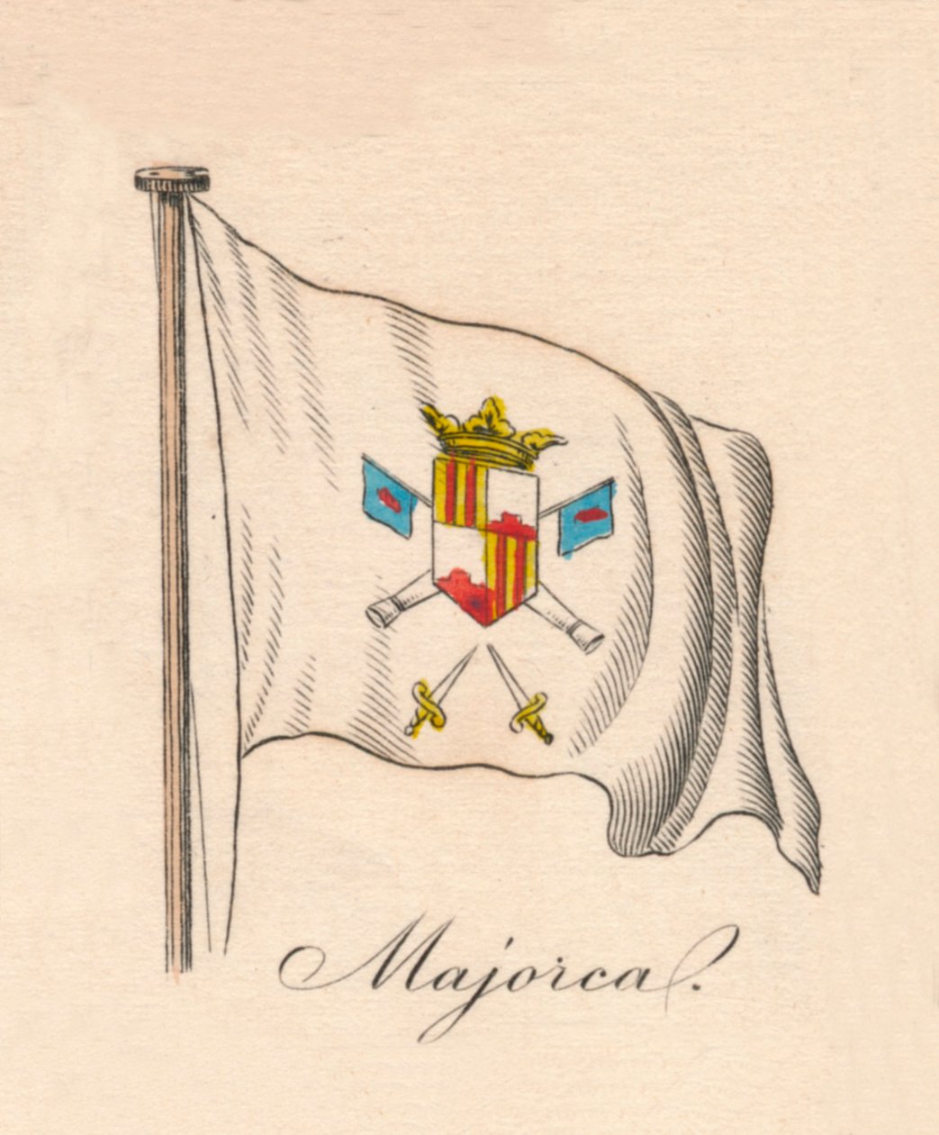 Mallorca, 1838 af Unbekannt