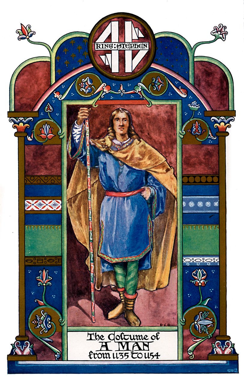 Ondt kostume, 1135-1154, 1904 af Unbekannt