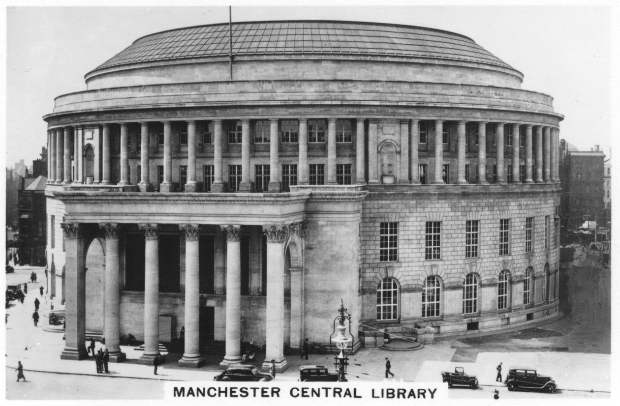 Manchester Central Library, 1937 af Unbekannt