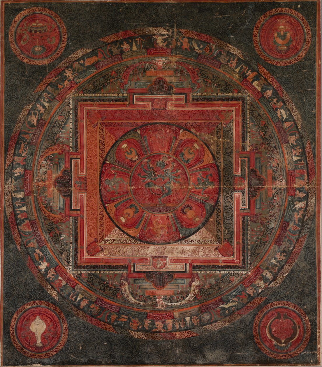 Mandala, slutningen af det 15. århundrede. af Unbekannt