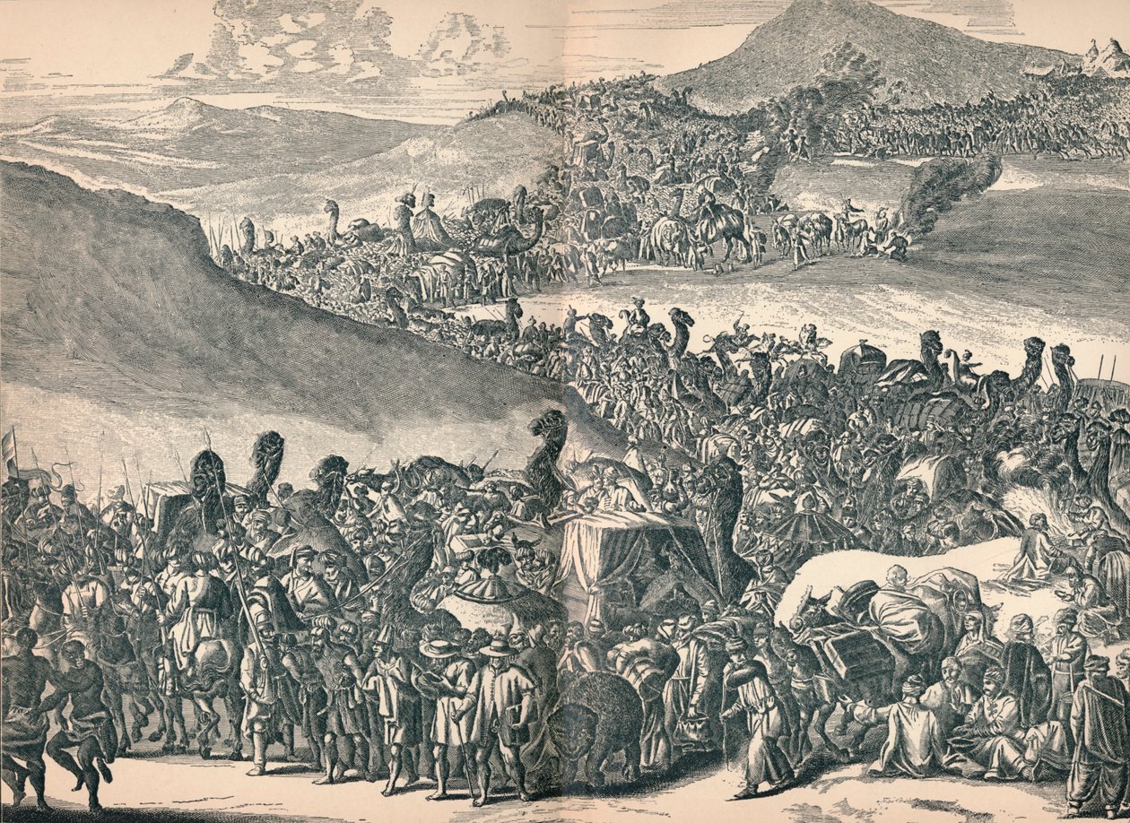 Mansa Musa på vej til Mekka, c1670, 1903 af Unbekannt