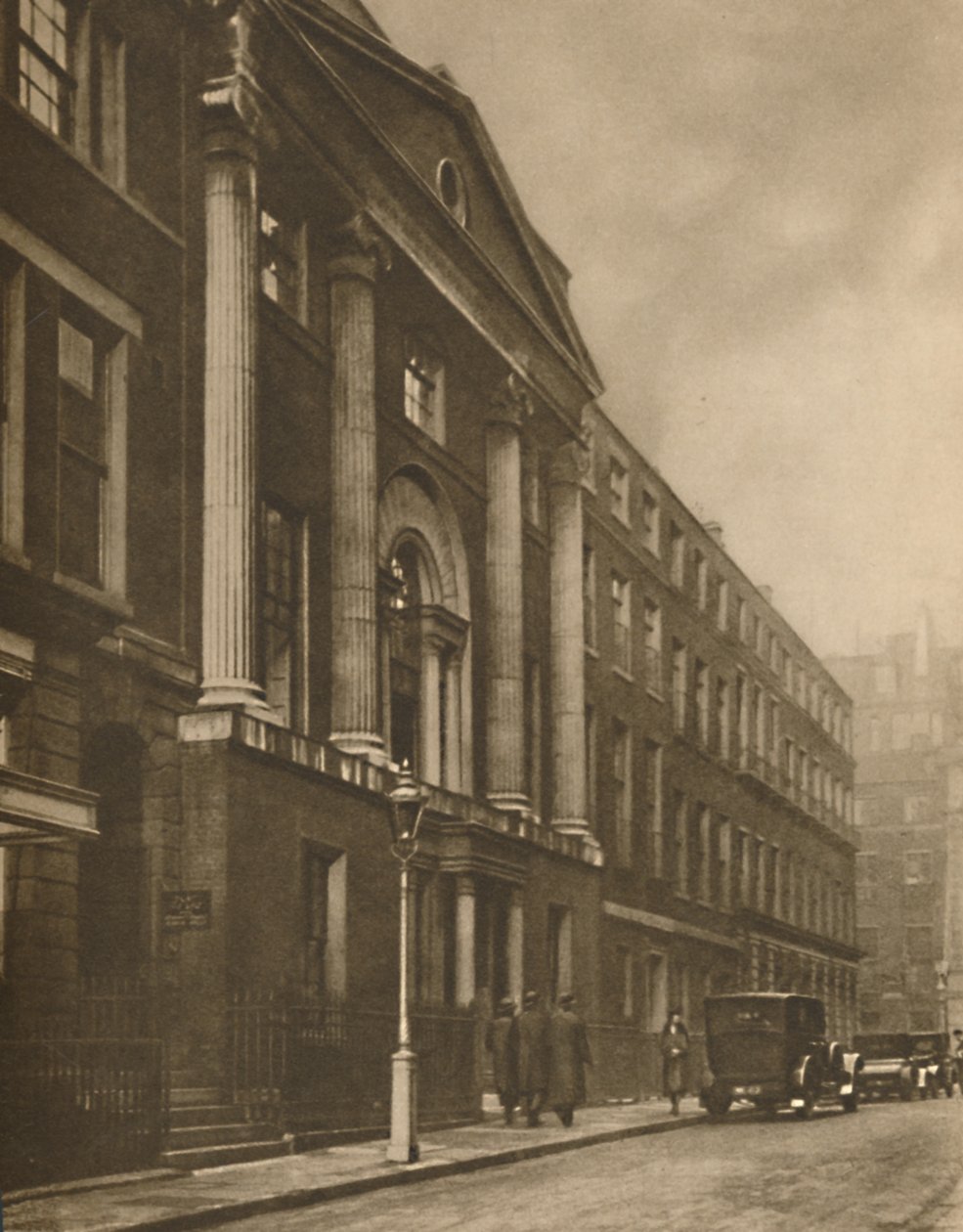 Palæ bygget af brødrene Adam for Royal Society of Arts, c1935. af Unbekannt