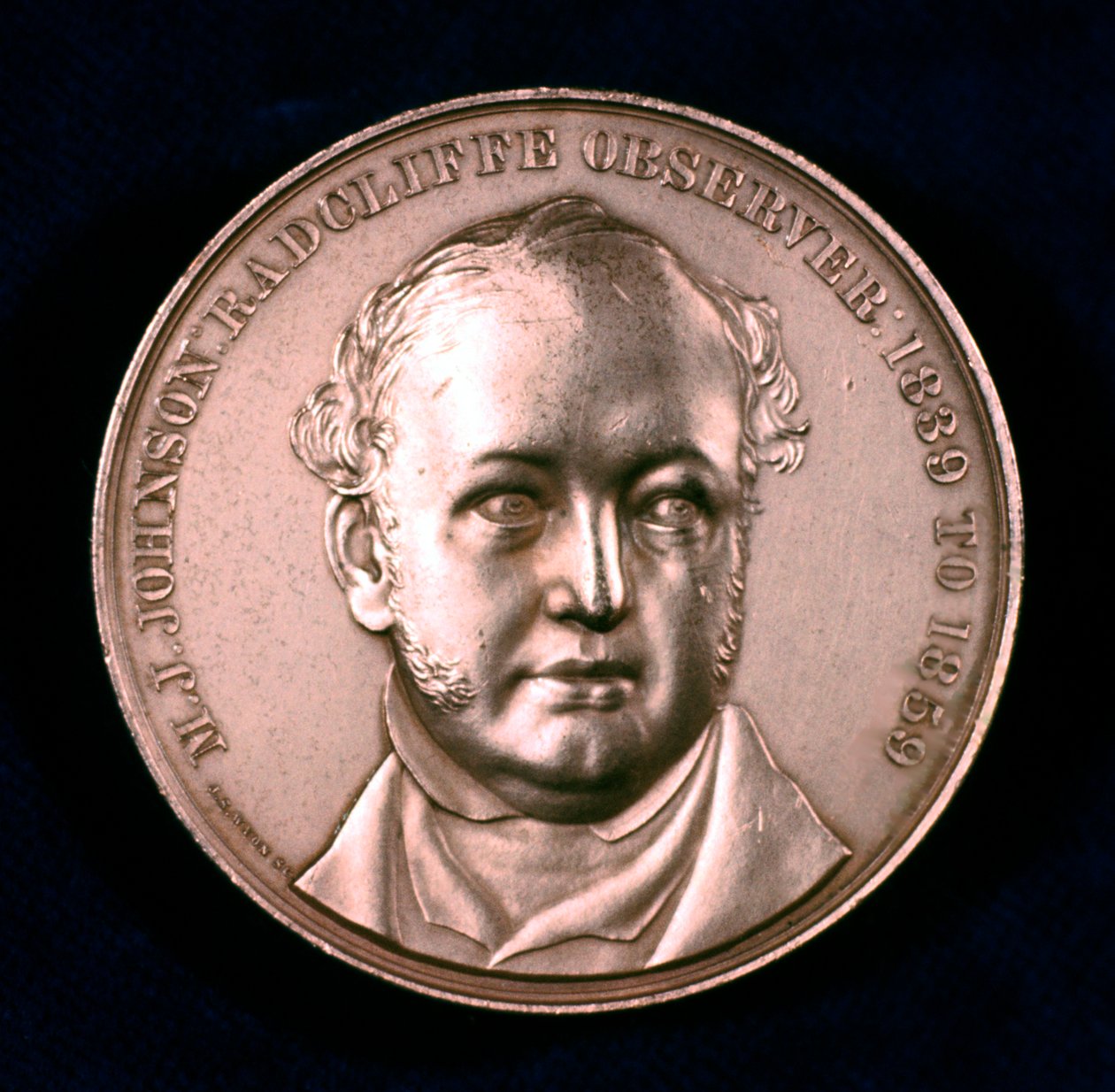 Manuel John Johnson, engelsk astronom, 1862 af Unbekannt