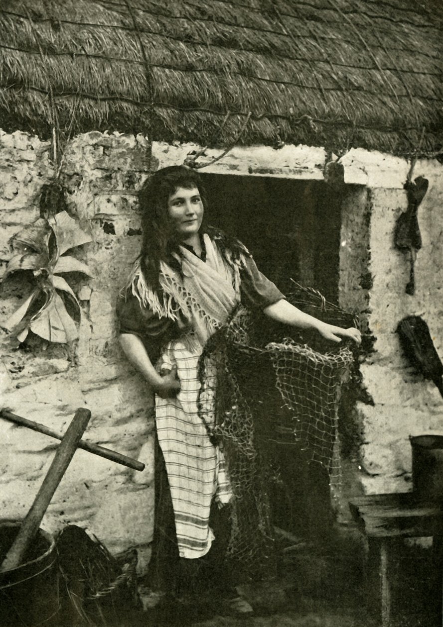 Manx Fishermans Daughter, 1901. af Unbekannt