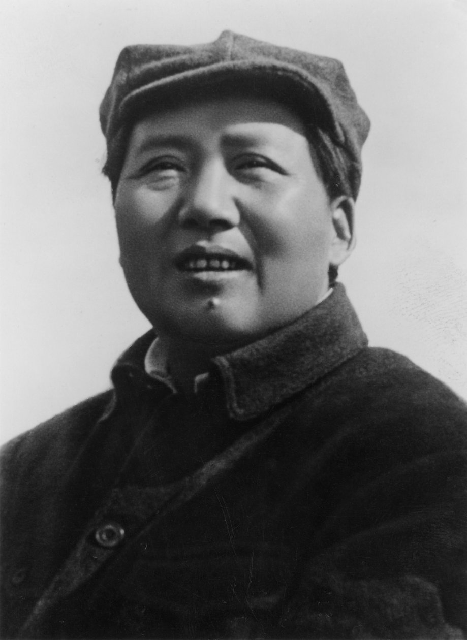 Mao Zedong, kinesisk kommunistisk revolutionær og leder, c1950