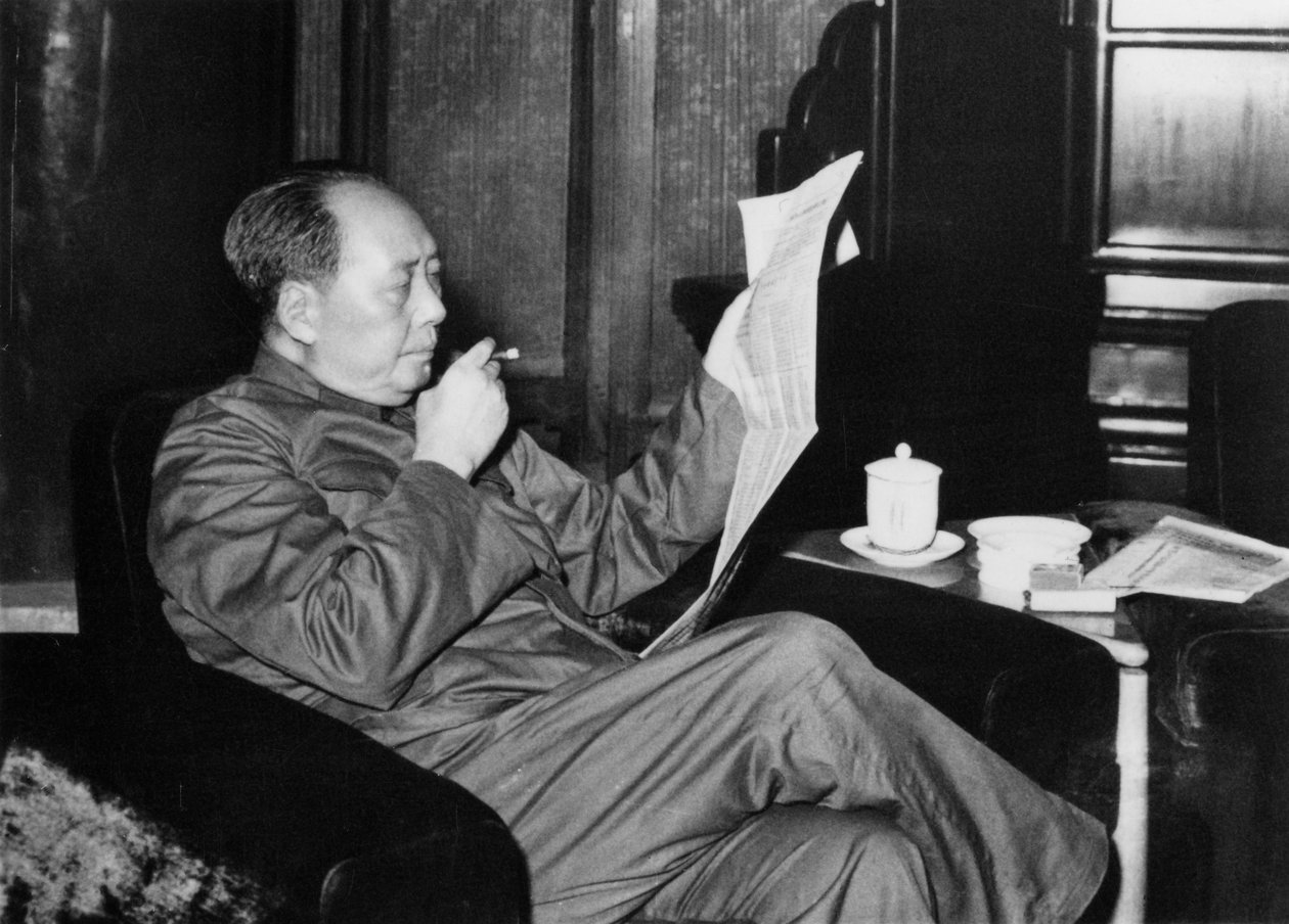 Mao Zedong, kinesisk kommunistisk revolutionær og leder, c1960