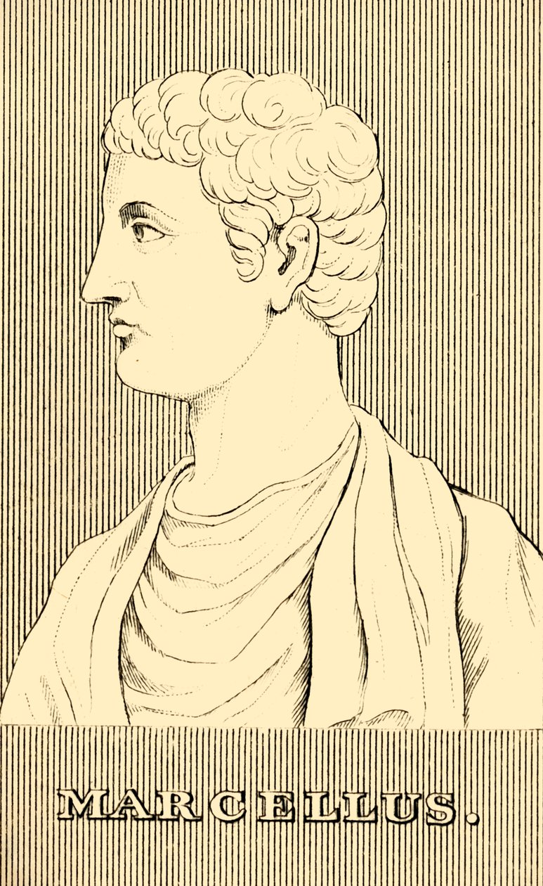 Marcellus, c268-208 f.Kr., 1830. af Unbekannt