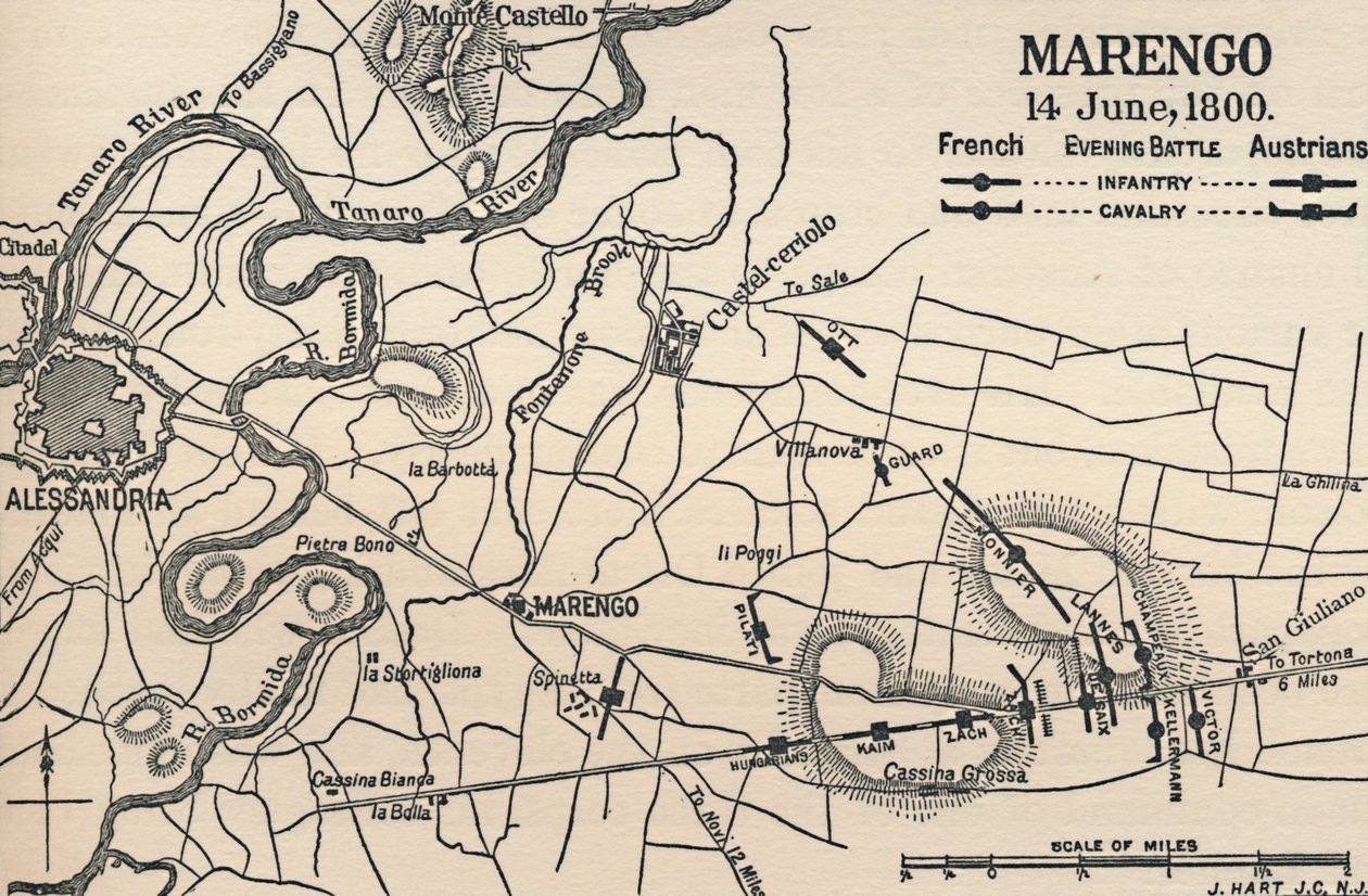 Marengo - 14. juni, 1800 Aftenslag, 1896 af Unbekannt