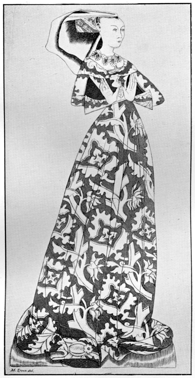 Margaret, Lady Peyton, c1484, 1910 af Unbekannt