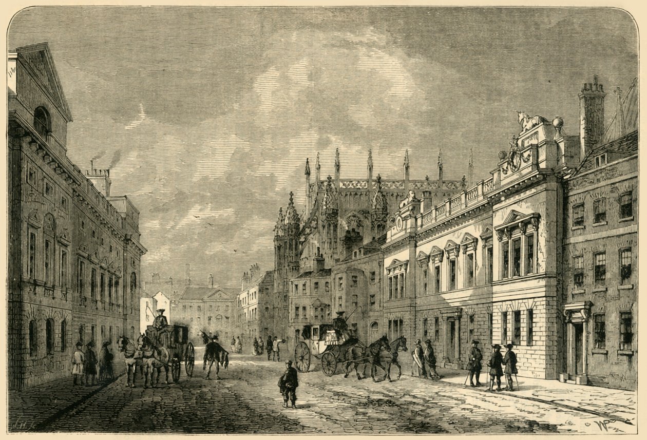 Margaret Street, Westminster, 1881. af Unbekannt