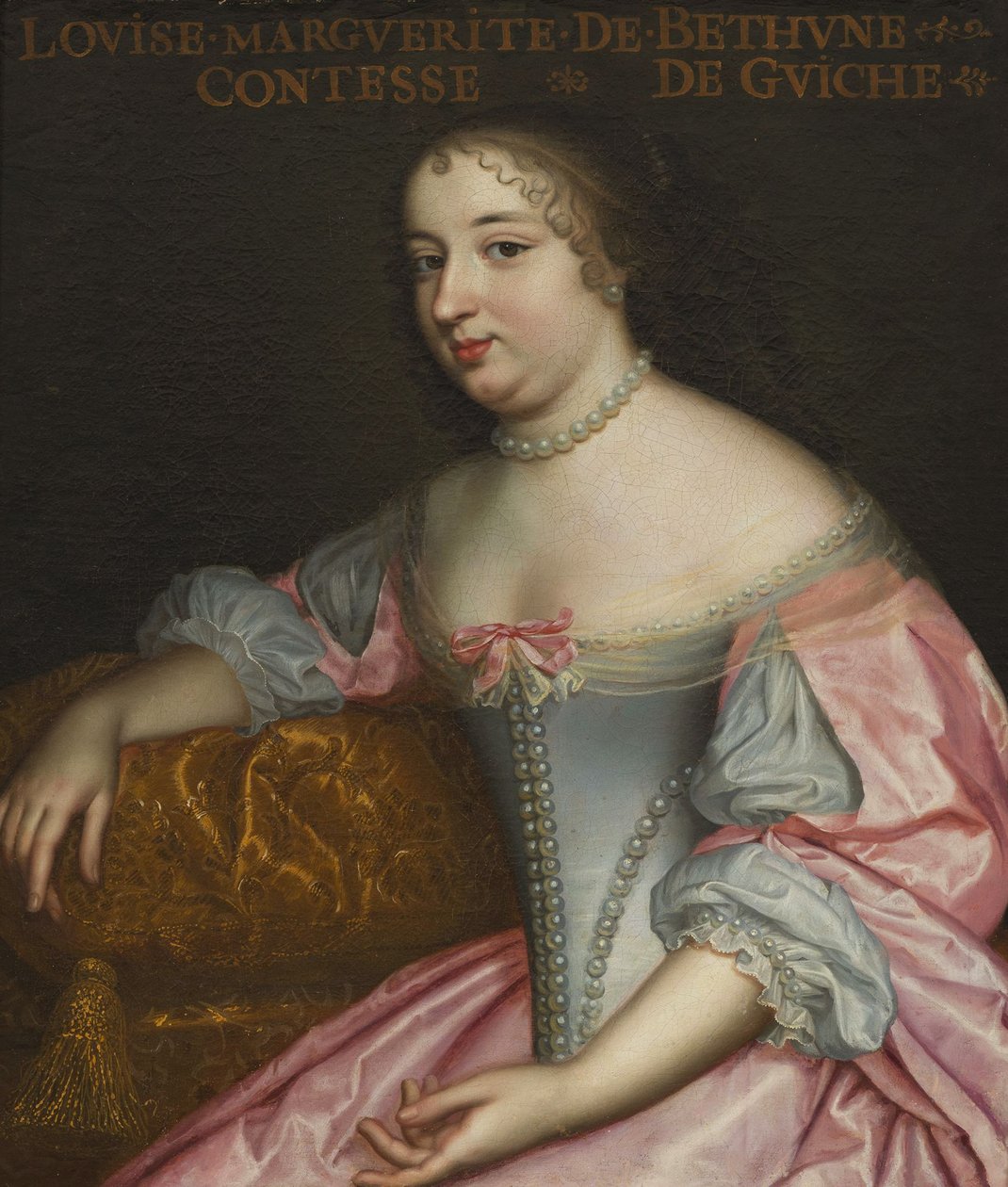 Marguerite Louise Suzanne de Béthune 1643-1726, grevinde af Guiche, hertuginde af Lude, ca 1665. af Unbekannt
