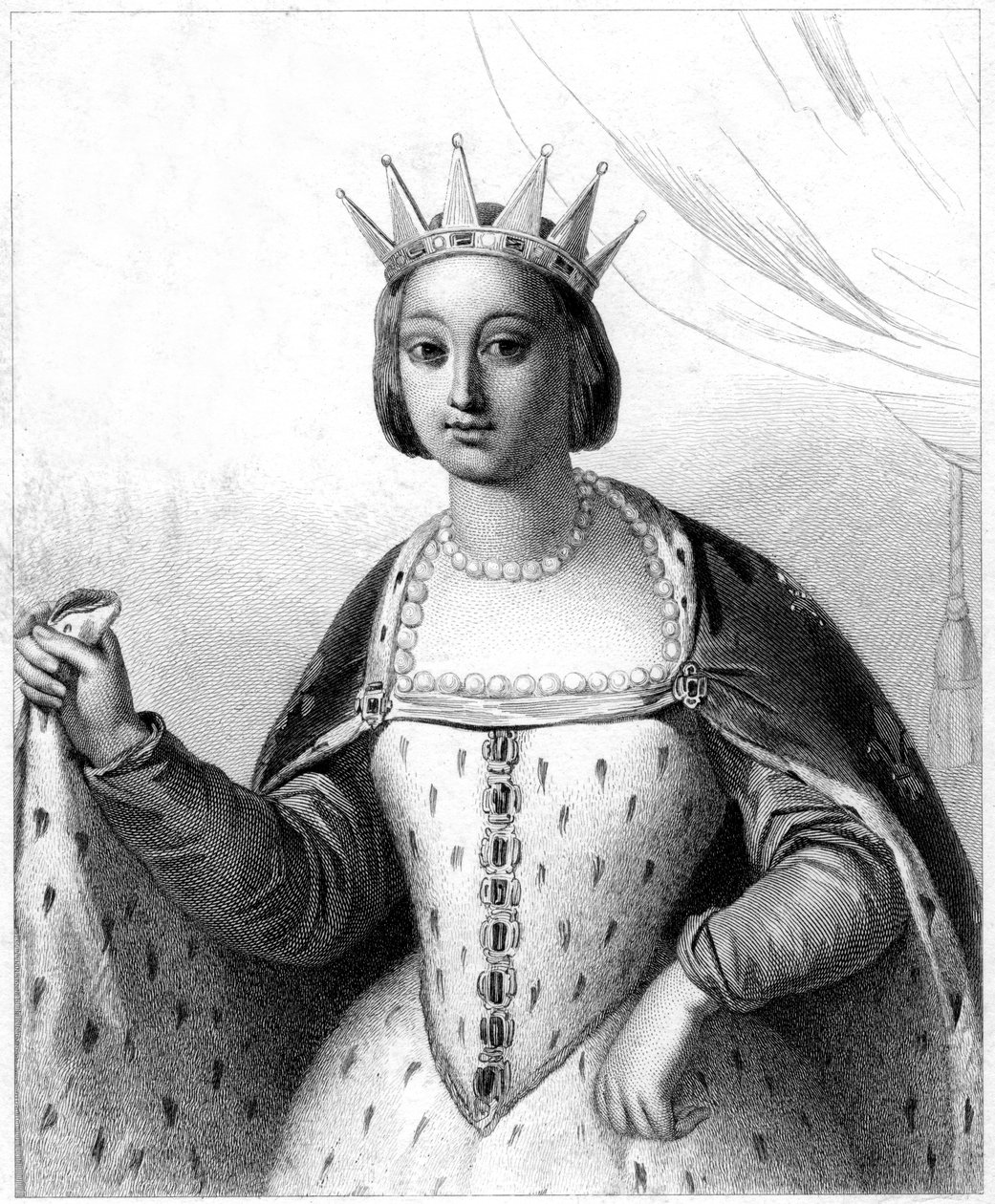 Marguerite de Provence, Dronningkonsort af Louis IX af Frankrig af Unbekannt