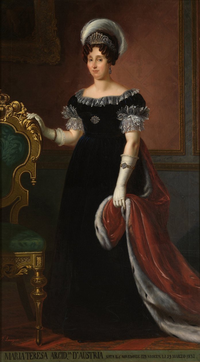 Maria Theresia af Østrig-Este 1773-1832, dronning af Sardinien af Unbekannt