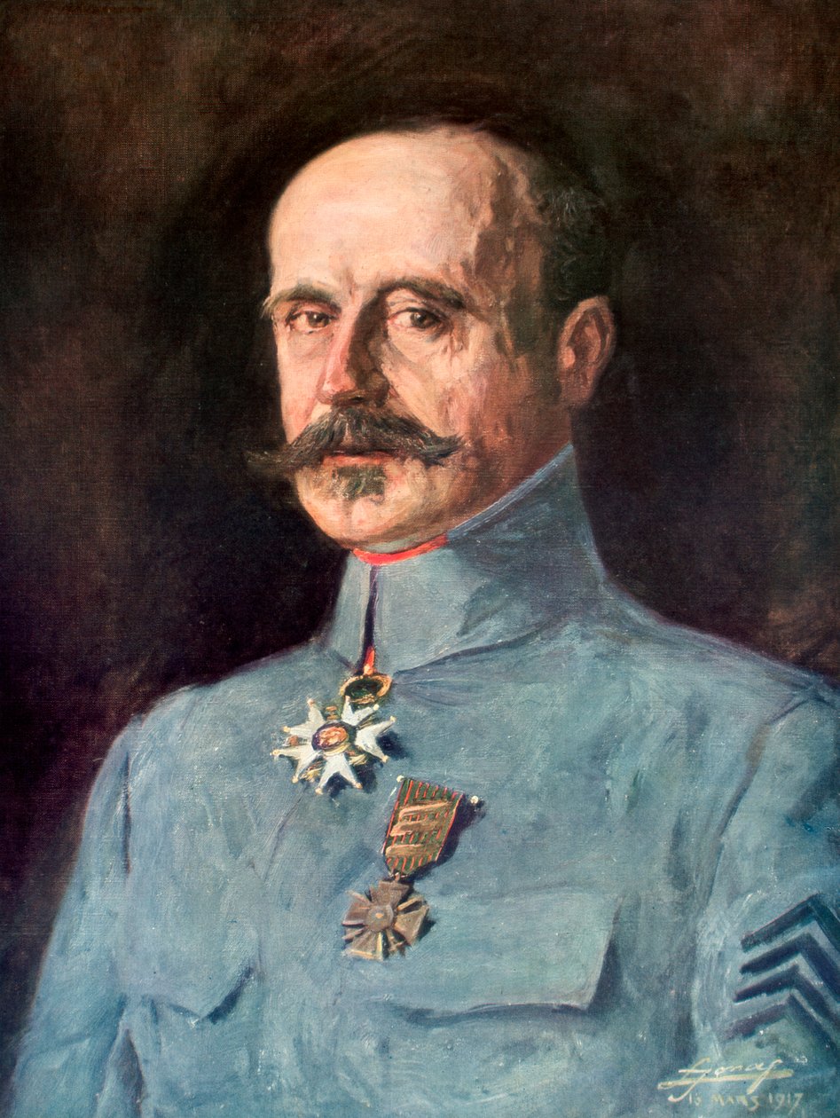 Marie-Eugene Debeney, fransk general fra Første Verdenskrig, 1926 af Unbekannt