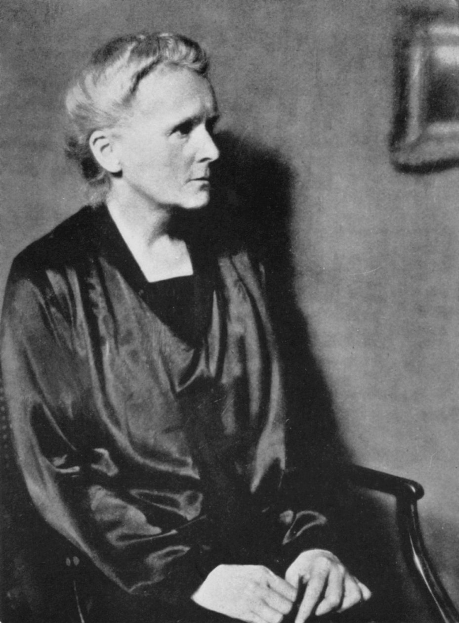 Marie Curie, polskfødt fransk fysiker, 1929 af Unbekannt