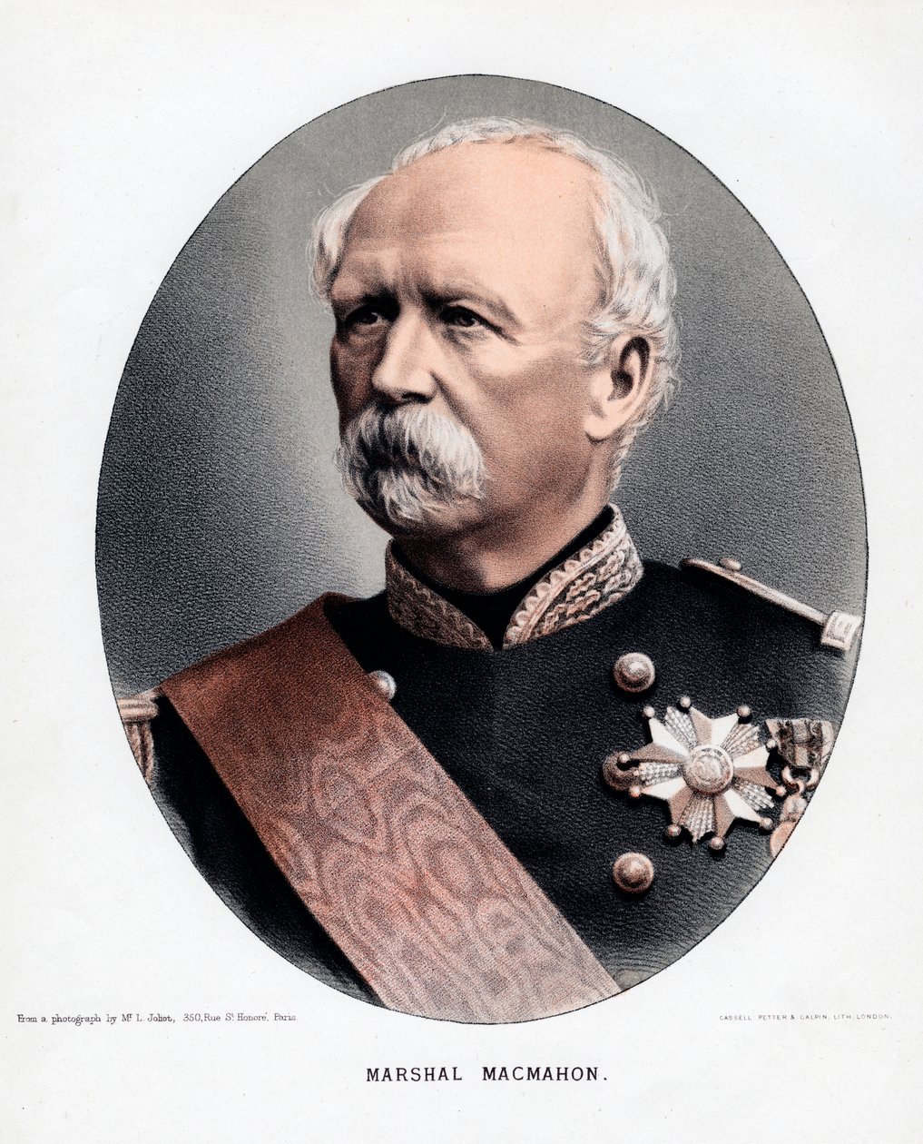 Marie Edme Patrice Maurice MacMahon, Duc de Magenta, fransk soldat og statsmand, c1880 af Unbekannt