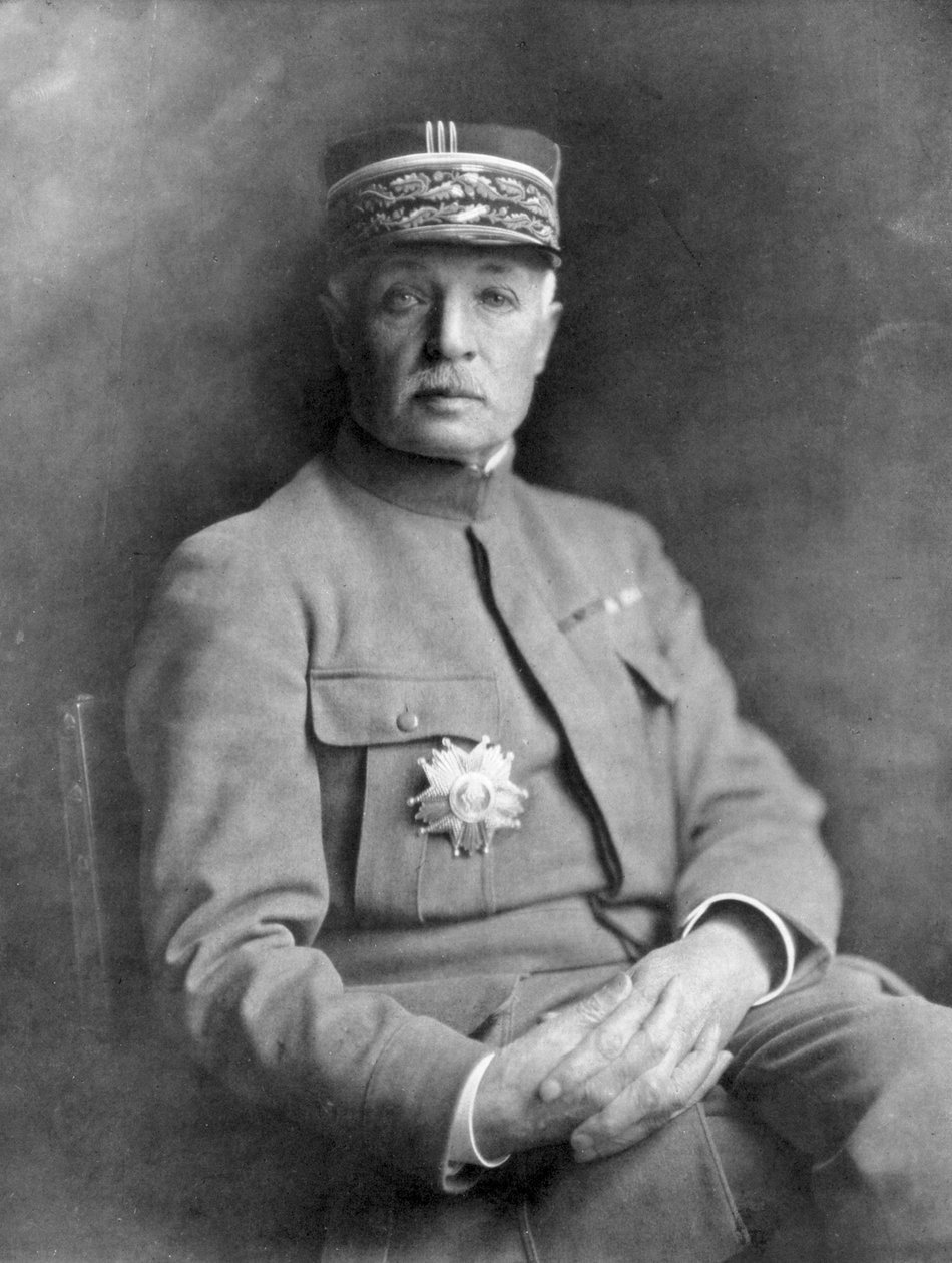 Marie Emile Fayolle, fransk general fra Første Verdenskrig, 1926 af Unbekannt