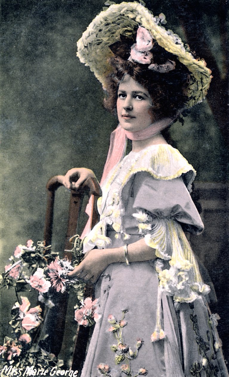 Marie George, amerikansk skuespillerinde, begyndelsen af det 20. århundrede af Unbekannt