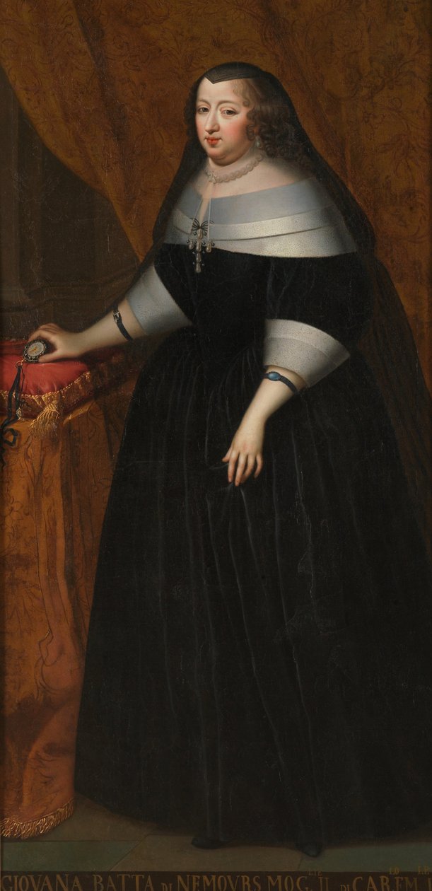 Marie Jeanne Baptiste 1644-1724, hertuginde af Savoyen af Unbekannt