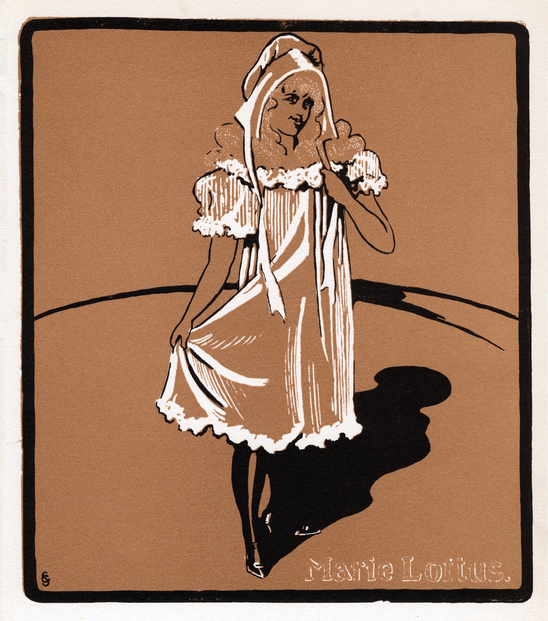 Marie Loftus 1857-1940, skotsk musikhusstjerne, slutningen af det 19. århundrede af Unbekannt