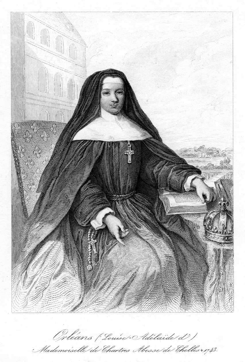 Marie Louise Adelaide dOrleans af Unbekannt