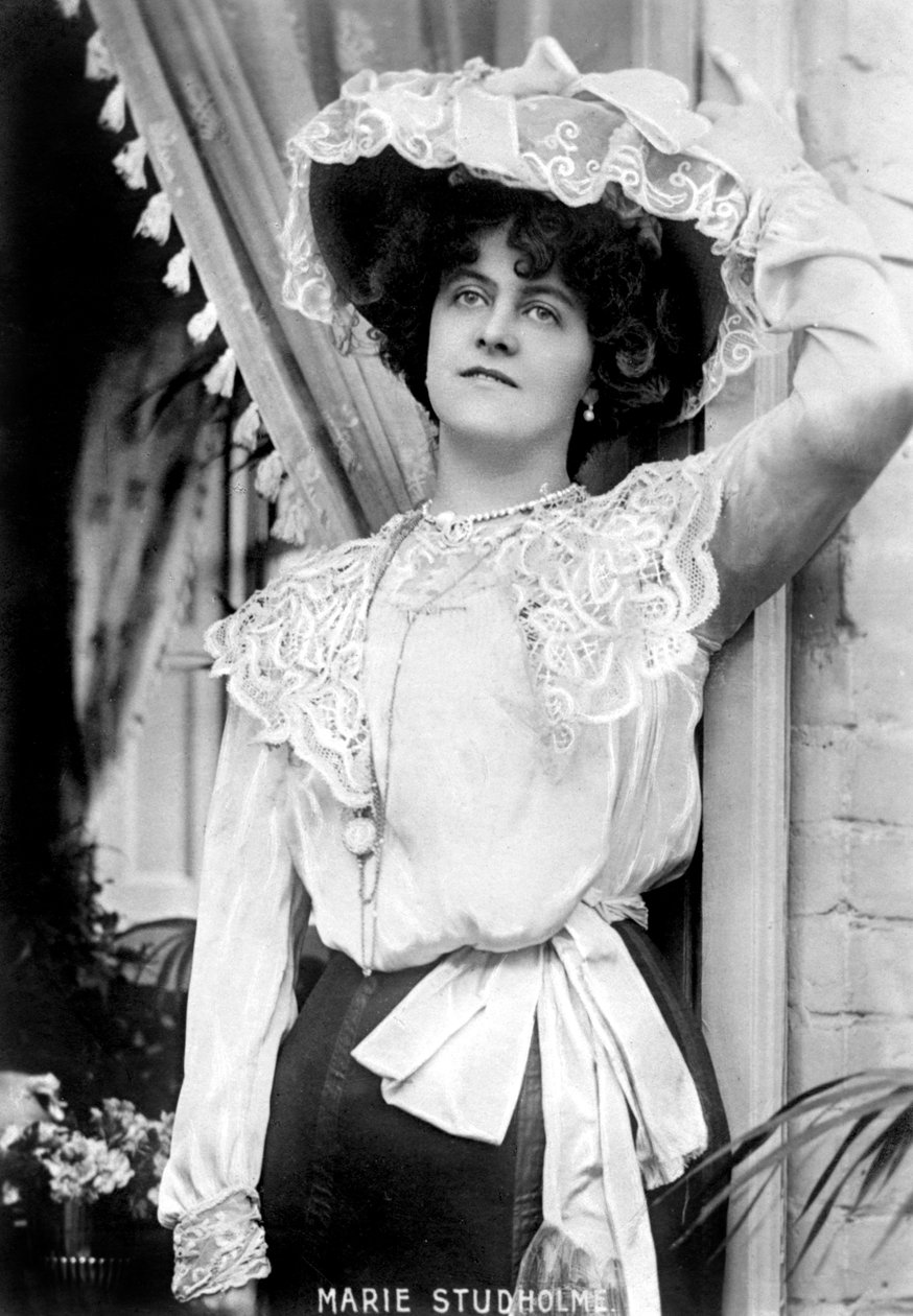 Marie Studholme 1875-1930, engelsk skuespillerinde, 1900-tallet af Unbekannt