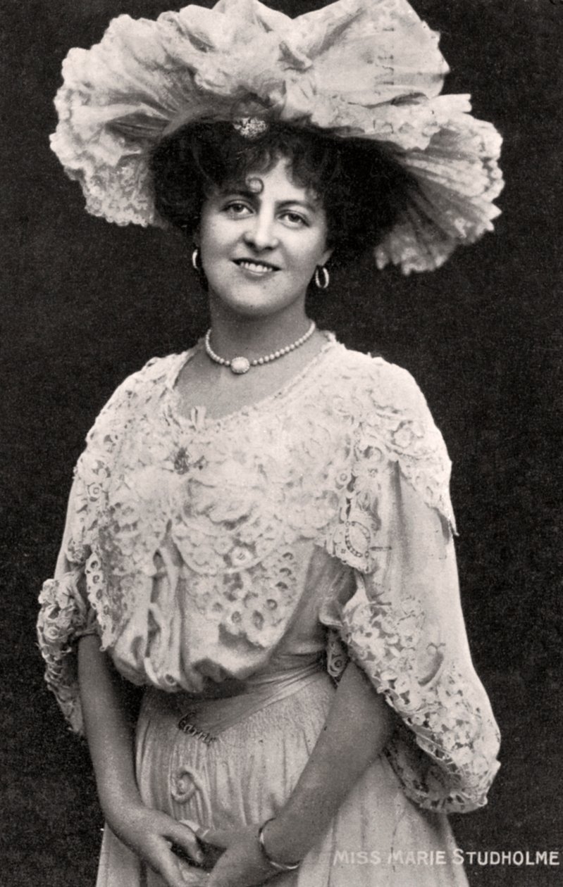 Marie Studholme 1875-1930, engelsk skuespillerinde, 20. århundrede af Unbekannt